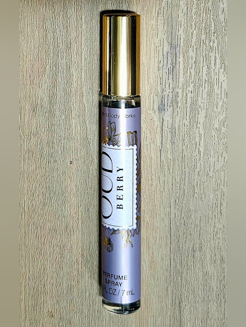 Bath & Body Works BERRY OUD Mini Travel Spray 7ml Like New Not Sealed